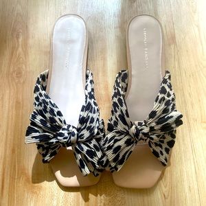 Loefler randall leopard sandals